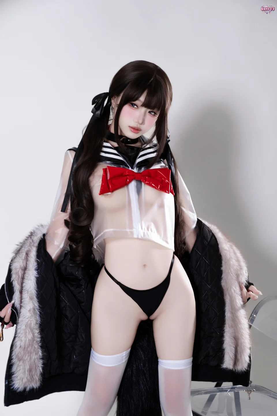 柒柒要乖哦 - No.060 兽尾透明JK [112P,1V-1.86GB] tg@simisebaisi 【丝足阁】072.webp